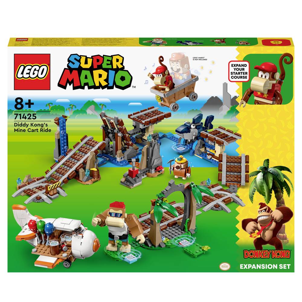 Image of 71425 LEGOÂ® Super Marioâ¢ Diddy Kongs Lorenritt â Extension set